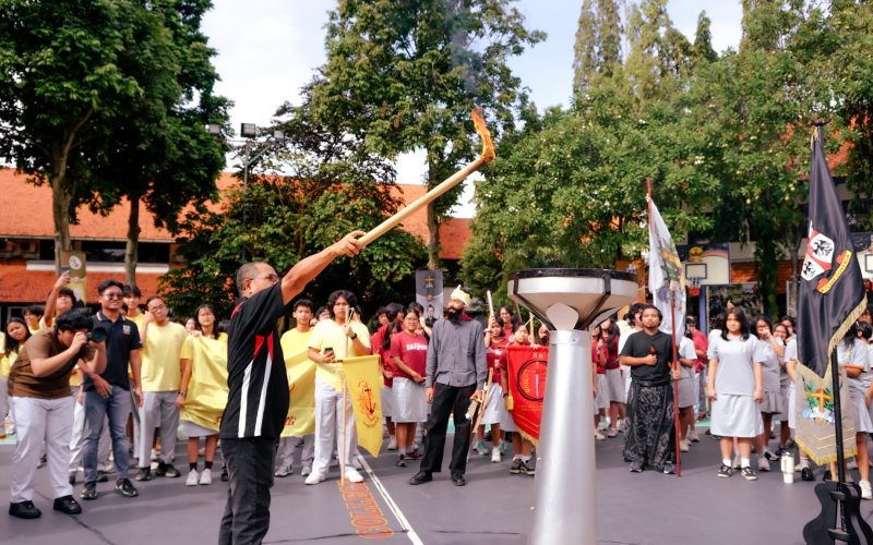 Porseni Kolese Gonzaga Merajut Komunitas Lintas Angkatan